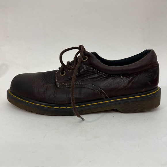 Dr Martens Boston Crazy Eye Lace Up Oxford Shoes Mens US 10M Brown main image 5